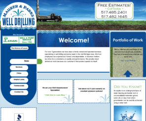 thewellguy.com: Home | Maurer & Parks Welldrilling
