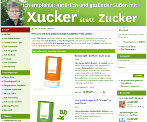 xucker.de: Xucker -- Xylit / Xylitol für Anspruchsvolle
Hier bekommen Sie Xylit-Pulver, -Schokolade und -Bonbons bester Qualität. Wir liefern EU-weit.