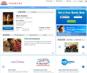 auto-homediscount.com: Home Insurance provided to you by Mark Boutros your local Farmers Insurance Agent in San Diego,CA
