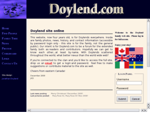 doylend.com: Doylend.com
Doylend family web site