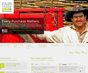 fairtradecertified.org: Fair Trade USA | Every Purchase Matters
[metatags-description]