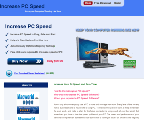 increasepcspeed.org: Increase speed of pc |  How to increase pc speed
How to increase PC speed the query always arises before them who dont care on the maintenance of system. The performance and speed of your PC can sometimes slow down due to various issues.