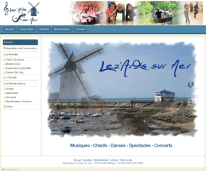 lezartssurmer.com: Accueil association Lez arts sur mer à Jard sur Mer 
Association Lez'Arts sur mer à Jard sur mer en Vendée