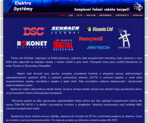 alarmy-kamery.net: ElektroSystémy Jan Dočekal
