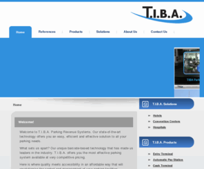 tibaparking.com: Electronic Parking Systems | Parking Management | TIBA Parking LLC
TIBA Parking Systems is a global leading producer of parking management solutions.