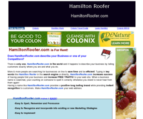 hamiltonroofer.com: Home
Hamitlon Roofer