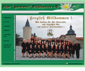 harmonie-mhl.org: Chor Harmonie Mühlhausen e.V.
Chor Harmonie Mühlhausen