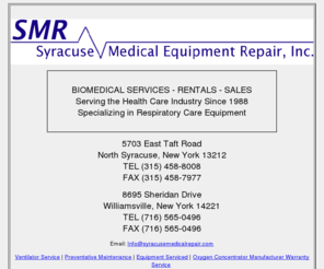 syracusemedicalrepair.com: Syracuse Medical Repair
SYRACUSE MEDICAL REPAIR