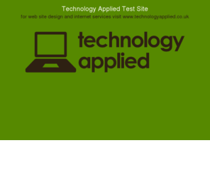 teap.co.uk: TEAP: TEcnology APplied Test Area.
Technology Applied Clients Test Area