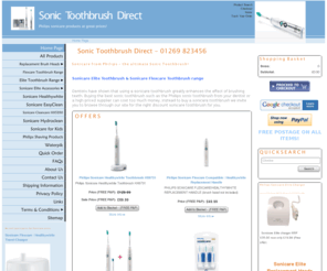 sonicareuk.com: Sonicare toothbrush and best sonic toothbrush.
Dentists have shown that using a sonicare toothbrush greatly enhances the effect of brushing teeth. Buying the best sonic toothbrush such as the Phiilips sonic toothbrush from your dentist or a high priced supplier can cost too much money, instead to buy a sonicare toothbrush we invite you to browse through our site for the right discount sonicare toothbrush for you.