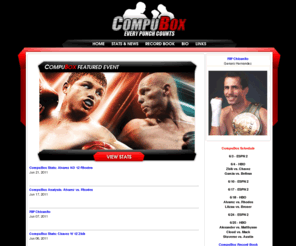 compuboxonline.com: CompuBox Online
CompuStrike is the first and only company that produces live stats for MMA events, including UFC, Strikeforce, WEC, HDNet Fights and more.