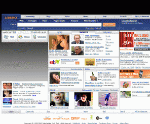 libero.it: Libero
Libero.it: Community, Search, Mail, News, Video, Adsl & Internet