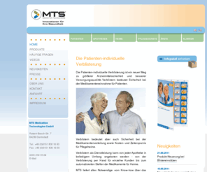 mts-mt.de: individuelle Verblisterung für Patienten. Verblistern von Tabletten in Blisterkarten - MTS
Die patienten-individuelle Verblisterung zum Verblistern von Tabletten, Kapseln und Dragees in Blisterkarten von MTS - Medication Technologies