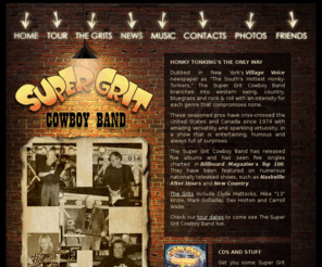 supergritcowboyband.com: Super Grit Cowboy Band - "The South's Hottest Honky Tonkers" - Country Music
Super Grit Cowboy Band - The South's Hottest Honky-Tonkers