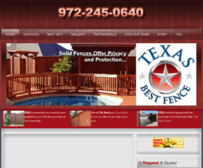 best-fence.com: Texas Best Fence,  Lewisville fence repair, Carrollton fence repair, Plano fence repair, Dallas Fence repair, Frisco fence repair
Texas Best Fence,  Lewisville fence repair, Carrollton fence repair, Plano fence repair, Dallas Fence repair, Frisco fence repair