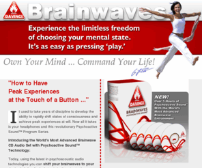 davincibrainwaves.com: DaVinci Brainwaves: Psychoactive Sound
Experience the limitless freedom of choosing your mental state as easily as pressing 'play'.