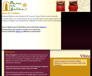 marocenyvelines.com: Maroc En Yvelines, Restaurant Marocain, Couscous Tajines Pastilla, livraison a domicile
