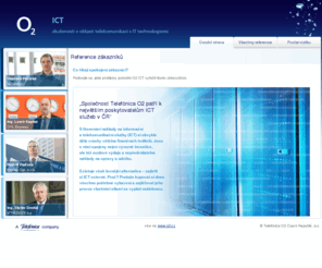 o2ict.cz: O2 ICT - Zkušenosti v oblasti telekomunikací s IT technologiemi
O2 ICT - Zkušenosti v oblasti telekomunikací s IT technologiemi