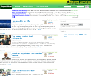 jamaicalocalnews.com: Jamaican News - iReportJamaica.com
Unedited. Unbiased. Jamaican Local News