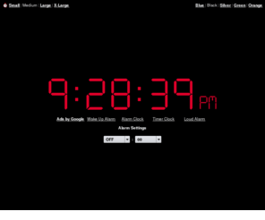 onlineuhr.com: Online Alarm Clock
Online Alarm Clock - Free internet alarm clock displaying your computer time.