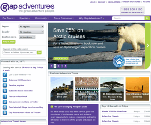 realtraveller.com: Adventure Travel & Tours - Book Your Trip - Gap Adventures
Small group adventure tours and independent travel. We have 1,000 trips to over 100 countries—find your perfect adventure. Start exploring now.