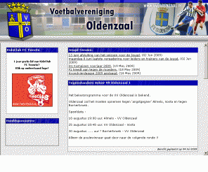 vvoldenzaal.nl: Welkom op de website van VV OLDENZAAL
