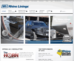 rhinodealers.com: Rhino Linings Applicators
Website for all Rhino Linings Applicators containing company, technical and business marketing documents and tips.