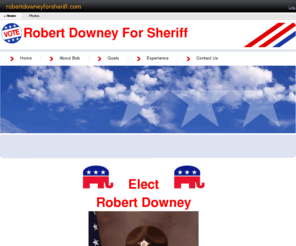 robertdowneyforsheriff.com: 
Home Page