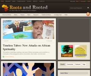 rootsandrooted.org: Roots and Rooted | For Those That Love Traditional African Religion
