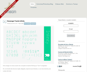 jensonblog.com: Jenson design blog | Recursos para Diseñadores, DIseño Gráfico, Diseño web y Tipografía
Jenson blog, Recursos para diseñadores, imágenes, fuentes, apuntes, artículos y más