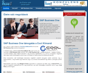 onliveit.org: OnLiveIT - Az Életre való tanácsadó & SAP Business One - A valódi termelőerő
OnLiveIT Kft. kis- és középvállalatok számára nyújt komplex ügyviteli megoldást az SAP Business One integrált vállalatirányítási rendszer felhasználásával.