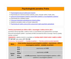 psychologickaporadna.info: Psychologická poradna Praha
Psychologická poradna Praha. Psychologie práce. Psychologické testy pro všechny profese. Psychologické testy při  výběru zaměstnanců. Psychotesty pro řidiče. Psychotesty pro městskou a obecní policii.Psychologický posudek.