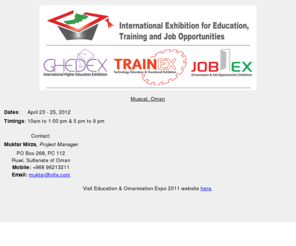 trainexoman.com: Education & Omanisation Show 2011
