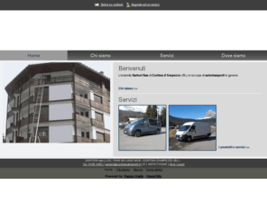 autotrasportisartoribelluno.com: Sartori Sas di Sartori Teodoro & C. - Autotrasporti - Cortina d'Ampezzo - Belluno - Visual Site
L'azienda Sartori Sas di Cortina d'Ampezzo (BL) si occupa di autotrasporti, noleggio veicoli senza conducente, offre servizi per l’ecologia e per l’ambiente ed è agenzia di lavoro aereo e trasporto pubblico passeggeri con elicotteri.