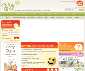clubcreatingkeepsakes.com: Club CK - The Online Community and Scrapbook Club from Creating Keepsakes
The scrapbooking club from Creating Keepsakes magazine. Enjoy exclusive, members-only benefits.