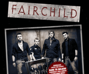 fairchildrocks.com: Official Fairchild
Call them brothers in arms. Toronto-based band Fairchild comprise four brothers in their 20