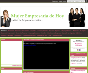 mujerempresariadehoy.com: Mujer Empresaria de Hoy
Únete a la Red de Empresarias Online. Join our Community for Business Women!