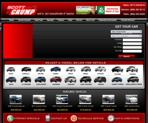 bamatoyota.com: We serve Birmingham - Toyota Dealer | Scott Crump Toyota Jasper Alabama, New Car, Used Car Dealership
Toyota Dealer Jasper, Alabama: Find new car pricing, used cars for sale, hybrids, Toyota parts, auto repair service specials or get a pre-approved for auto leases and car loans online at Scott Crump Toyota, Jasper, Alabama