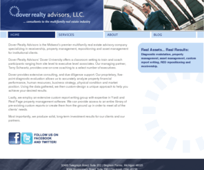 dovergroupinc.com: Receivership, property management, REO repositioning and asset management - Dover Realty Advisors
Dover Realty Advisors - Midwests premier multifamily real estate advisory company and broker specializing in receivership, property management, REO repositioning, due diligence and asset management.