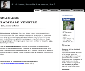 lolk.info: Ulf Lolk Larsen
Ulf Lolk Larsen - Det Radikale Venstre