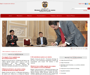 mij.gov.co: Ministerio del Interior y de Justicia
Ministerio del Interior y de Justicia