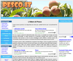 pesco.it: PESCO .IT - L'Albero di Pesco
Pesco .it - come si coltiva l'albero del pesco per goderne dei suoi fiori e dei suoi frutti. Un sito dedicato alla pianta da cui nascono le pesche noci, quelle tradizionali e le Percoche, con informazioni utili sulla coltivazione del pesco.