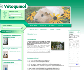 vetoquinol.cz: Vétoquinol s.r.o. - veterinární léčiva, doplňková krmiva, hygiena a kosmetika zvířat
Vétoquinol s.r.o. - veterinární léčiva, doplňková krmiva, hygiena a kosmetika zvířat