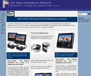 in21now.co.uk: Portable TV, Satellite, Microwaves, Reversing cameras for Cars, Motorhomes, Caravans & Trucks
