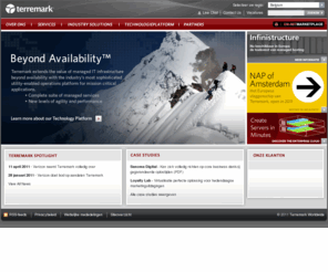 terremark.be: Terremark Managed Hosting Enterprise Cloud Computing
Terremark heeft het meest complete serviceaanbod voor Professionele Cloud Computing en Managed Hosting.