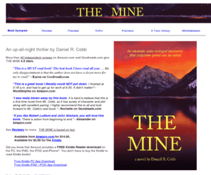 themine-thebook.com: THE MINE - A Thriller by Daniel R. Cobb
THE MINE - Environmental Thriller, Daniel R. Cobb