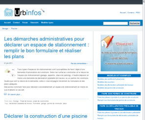 urbinfos.com: Obtenir son permis de construire ou de déclaration préalable de travaux !
Obtenir son permis de construire ou sa déclaration préalable de travaux : toute l'aide pour réussir votre demande !