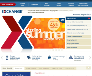 aafes.com: The Exchange
