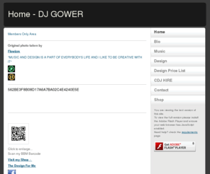 djgower.co.uk: Home - DJ GOWER
DJ Gower's Home Page