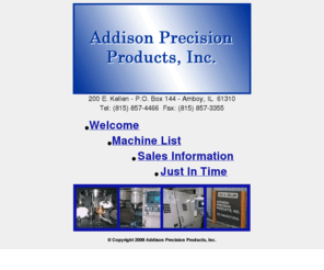 addisonprecision.com: Addison Precison
Addison Precision, Inc.